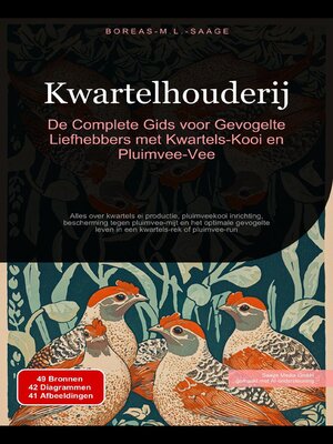 cover image of Kwartelhouderij